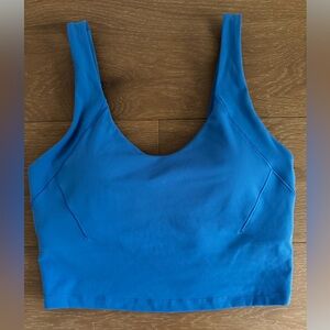 Alia Sky Blue Activewear Top